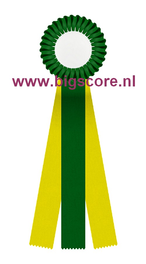 R 12 1-Ringsrozet Multi 3 liasters Blanco Ø 10,5 L: 25 cm met optie Full-Colour Ø 50 mm afslag